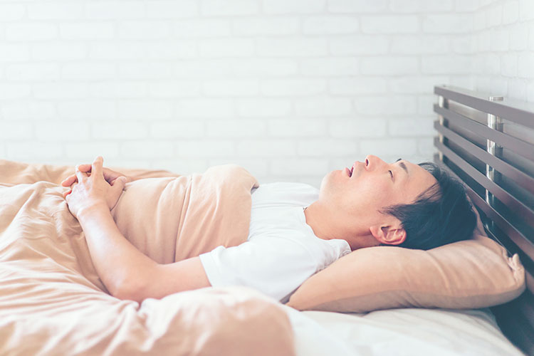 睡眠時無呼吸症候群のイメージ画像